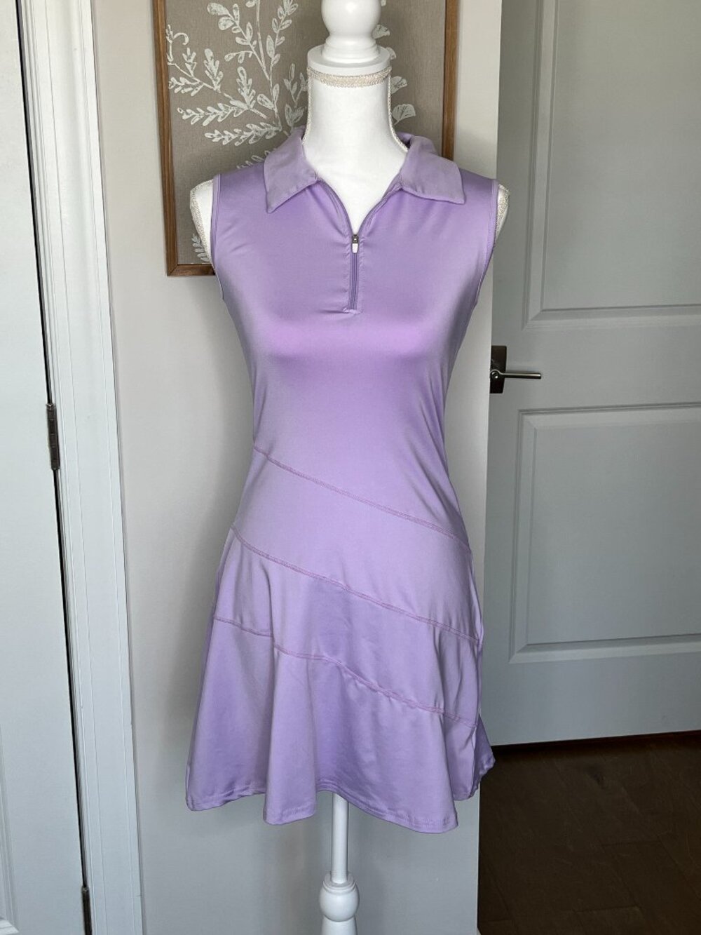 Athletic Dress With Matching Shorts